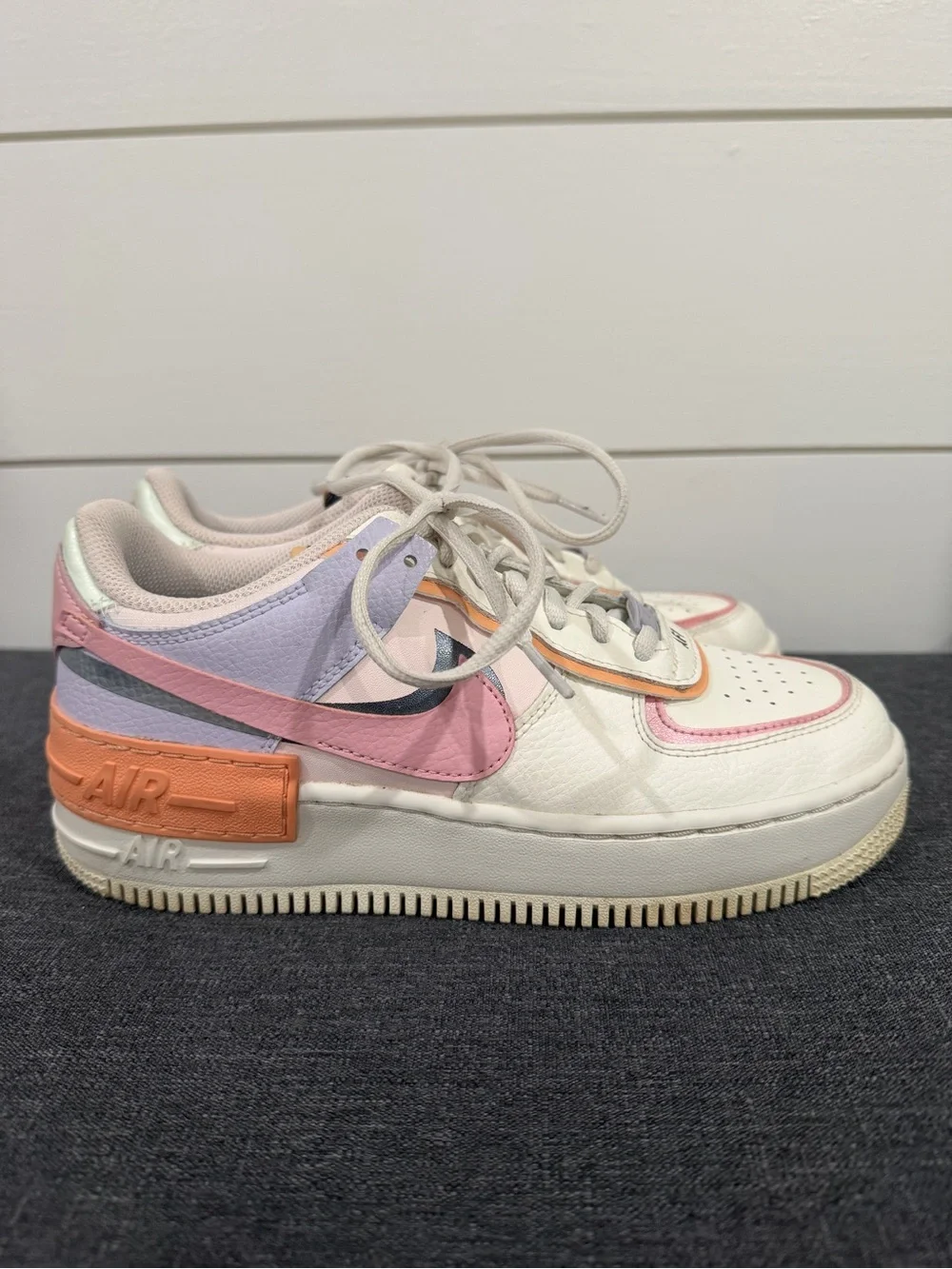 Nike Women’s Air Force 1 Shadow Orange Chalk Pink Glaze